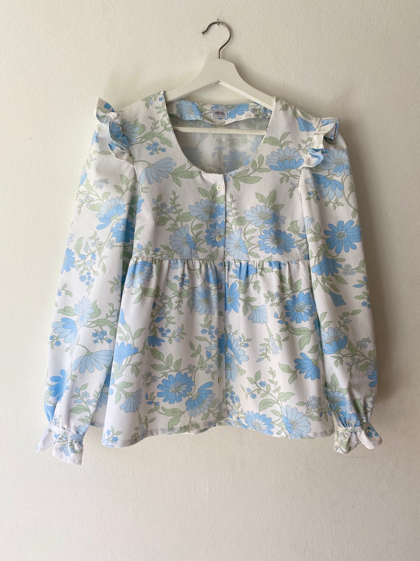 Belleville Parisian printed blouse