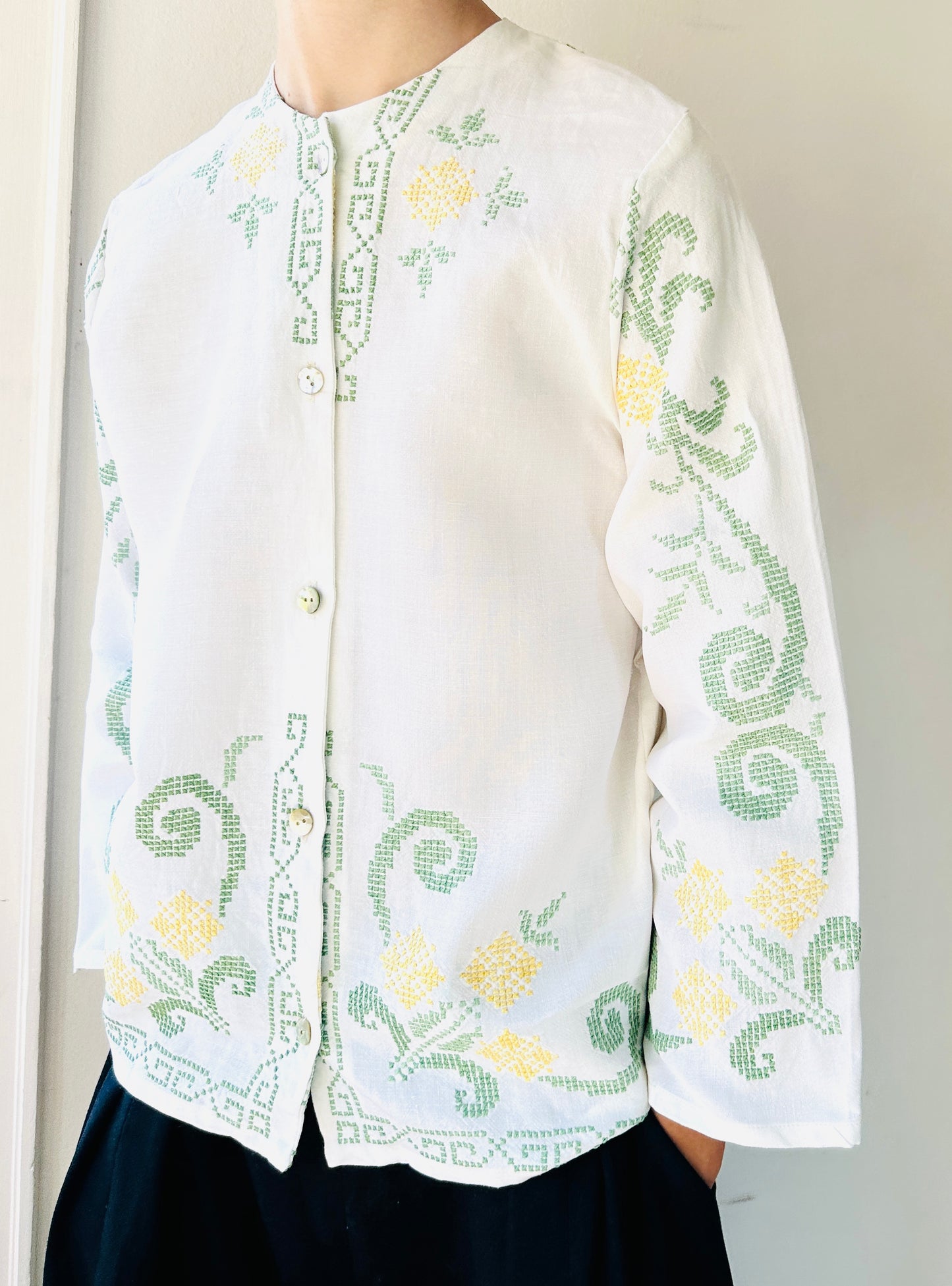 Saint-Germain hand embroidered jacket