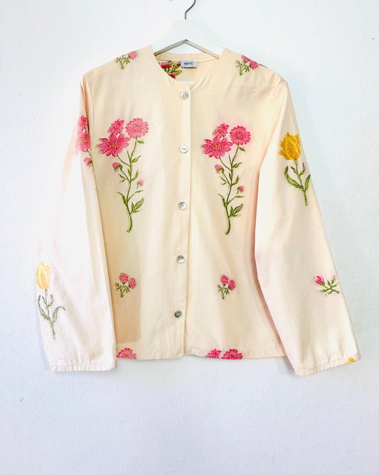 Lua hand embroidered jacket