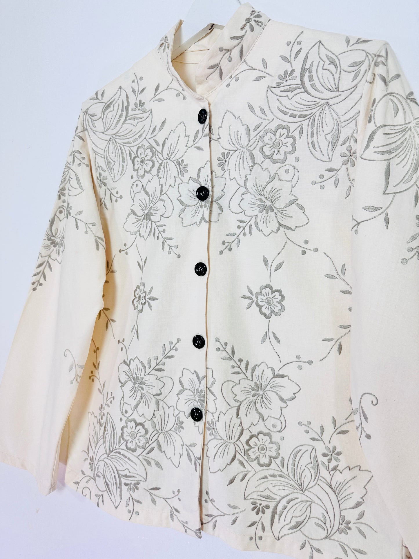 Amour antique embroidered shirt