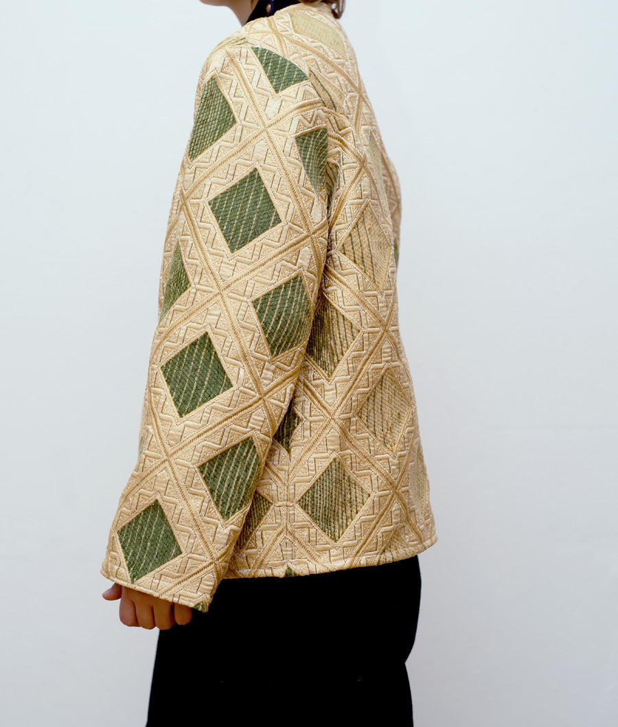 Reversible quilted jacket